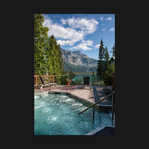 Emerald Lake, Emerald Hot Tub by krepsher