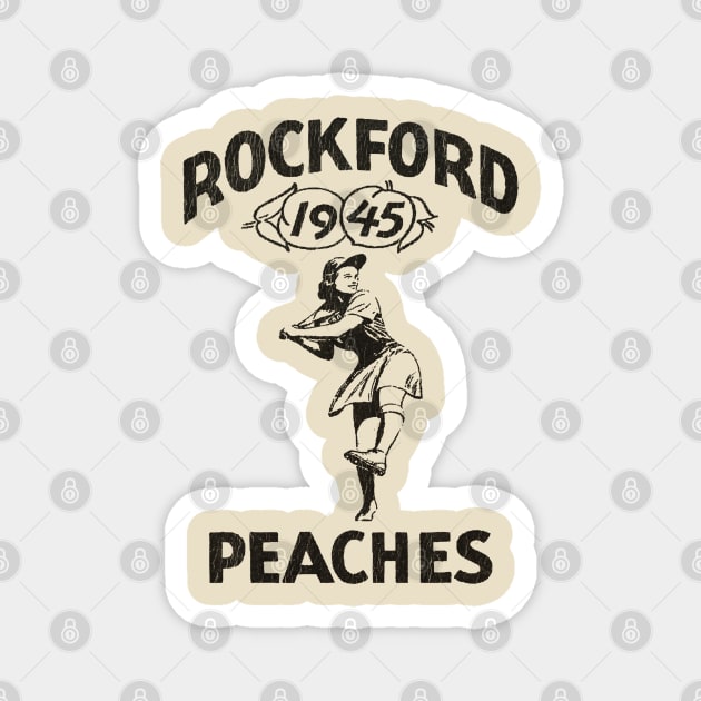 Rockford Peaches Retro Magnet by LEMESGAKPROVE