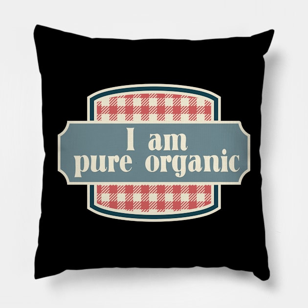 Pure organic Pillow by beangrphx