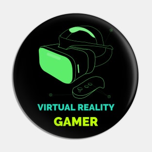 Virtual Reality gamer | VR Headset Pin