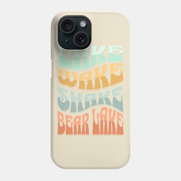 Bear Lake Utah Lake Wake Shake Bear Lake Idaho Phone Case by MalibuSun