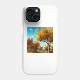 Atumn trees Phone Case