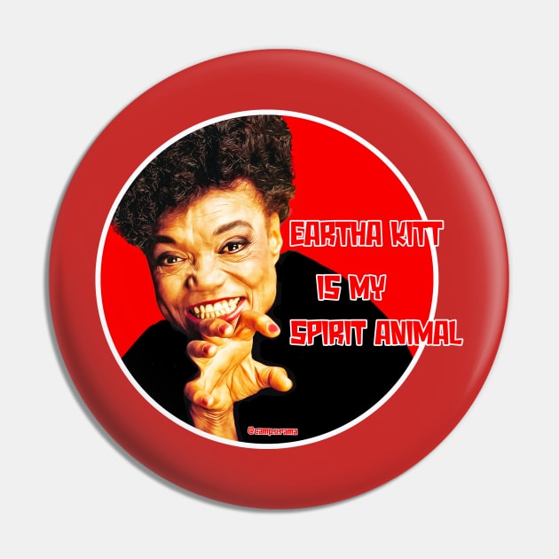 Eartha Kitt Pin by Camp.o.rama