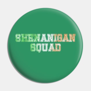 Shenanigan Squad Irish Flag Pin