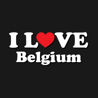 I Love Belgium T-Shirt