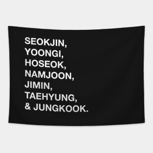 BTS names Tapestry