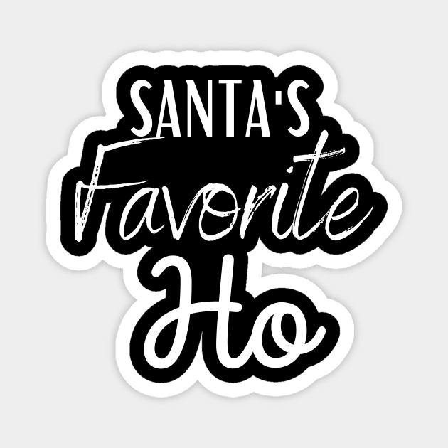 Santa Shirt, Santa's Favorite Ho Shirt, Couple Christmas Shirts, Couple Sweaters, Funny Christmas Shirt, Matching Christmas Shirts, Couples Magnet by RedDesign