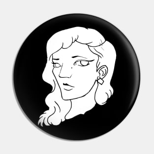 A Portrait Pin