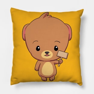 Cute Bear shirt Pillow