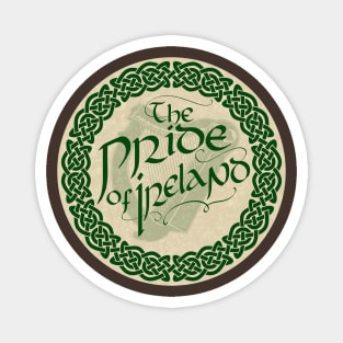 Pride of Ireland logo (Parchment) Magnet