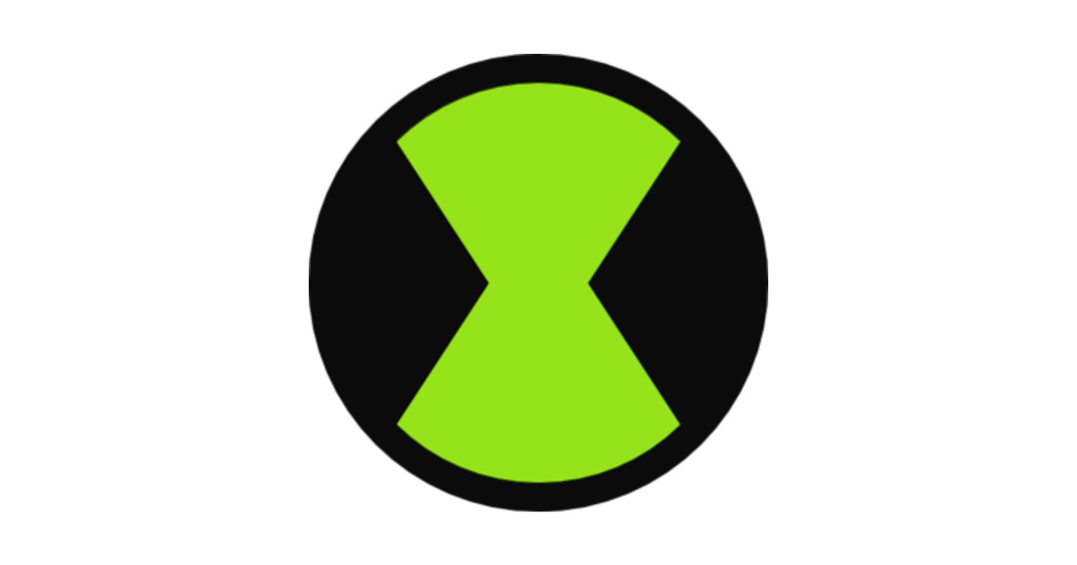 Omnitrix symbol Ben 10 Sticker TeePublic