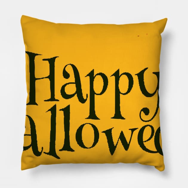 happy halloween Pillow by khalid12