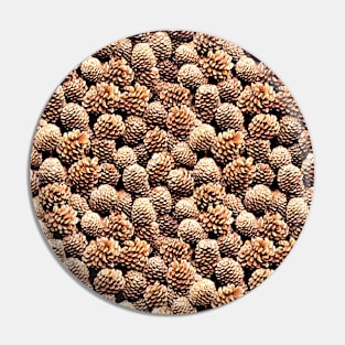 Fall Pinecone Pattern Pin