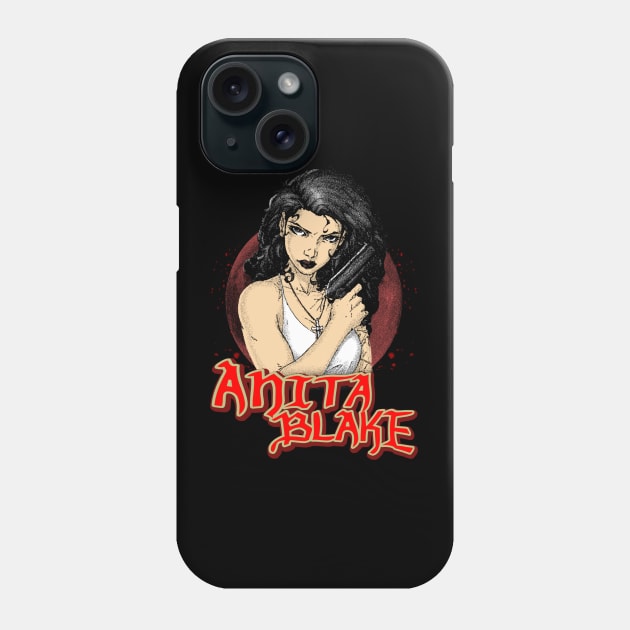 Anita Blake, Vampire Hunter Design Phone Case by Mandegraph