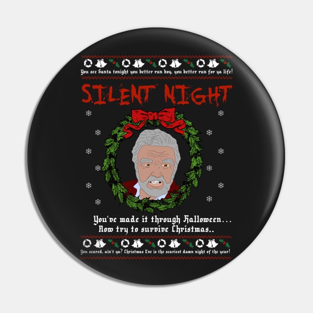 Silent Night Deadly Night Pin by VideoNasties