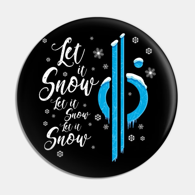 Let it snow (Galactic) Pin by Dama Designs