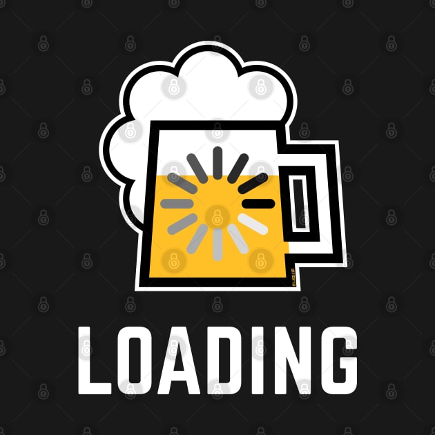 Beer Loading (Drinking In Progress / Negative / |) by MrFaulbaum