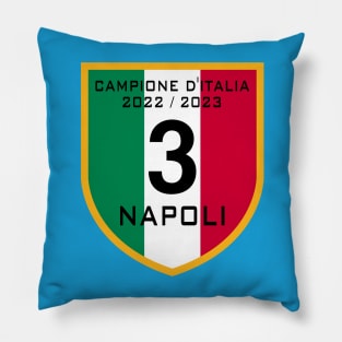 Napoli Campione d'Italia 2023 Pillow