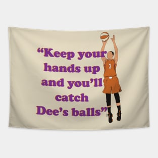 Diana Taurasi Dee's Balls Quote Phoenix Mercury Tapestry