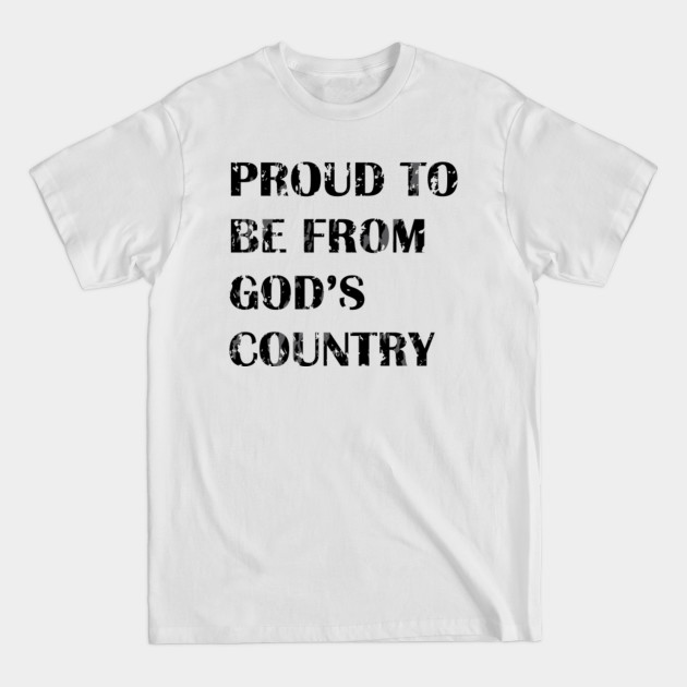 God's Country - Country Music Designs - T-Shirt