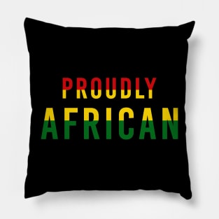 Proudly African Pillow