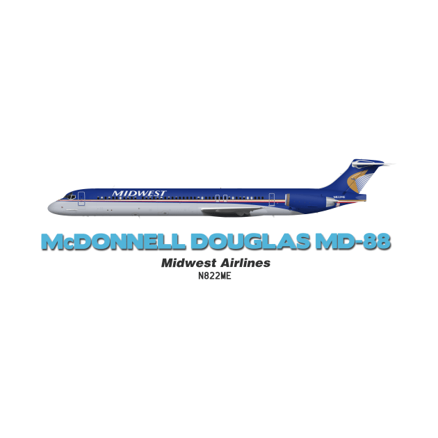 McDonnell Douglas MD-88 - Midwest Airlines by TheArtofFlying