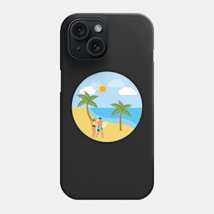 Beach Couple 1 Phone Case