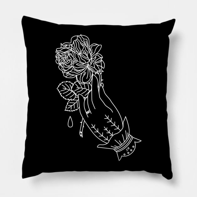 Victorian Hand Pillow by LadyMorgan