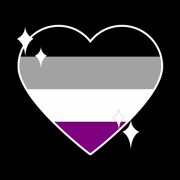 Kawaii Pride Collection - Asexual by rewordedstudios