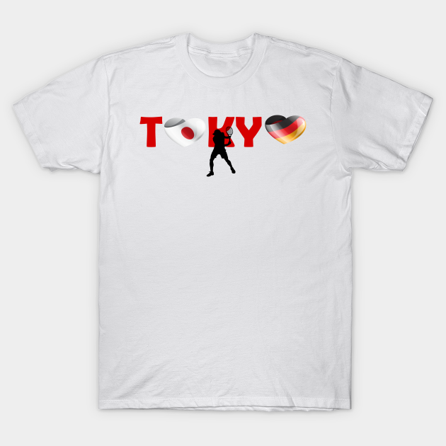 Discover Tennis in Tokyo - team Germany (DE) - Tennis Team - T-Shirt