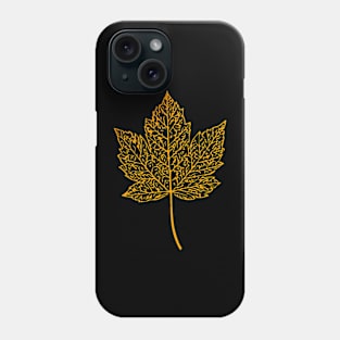 Autumn Leaf Design Artwork Phone Case