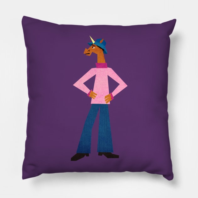 J.J. Unicorn Pillow by Thatssounicorny