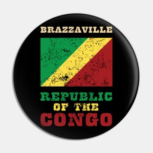 Flag of Republic of the Congo Pin