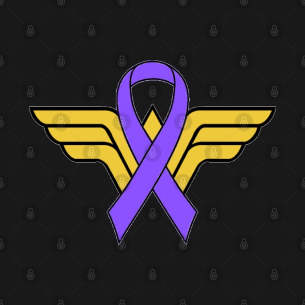 WW Purple Awareness Ribbon by CaitlynConnor