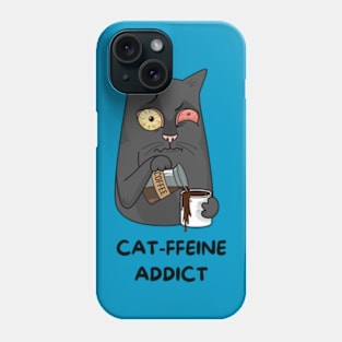 caffeine addict Phone Case