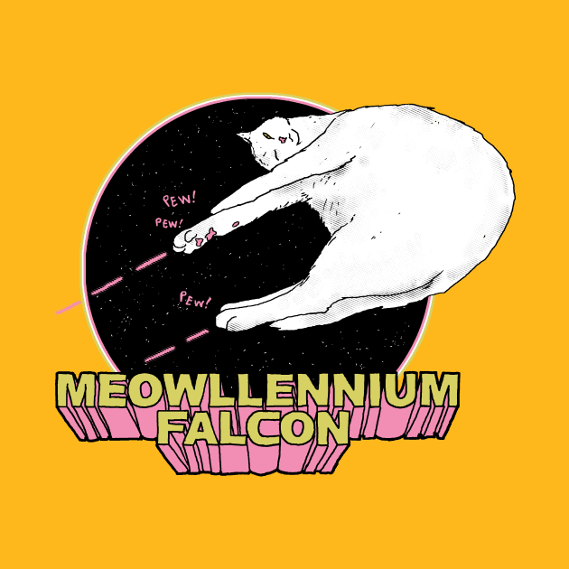 Meowllennium Falcon by Hillary White Rabbit