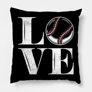 Baseball love Lovers Pillow