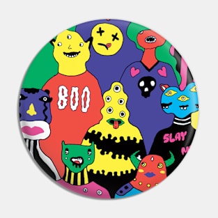 Monster League Pin