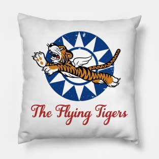 The Flying Tigers Patch Pillow