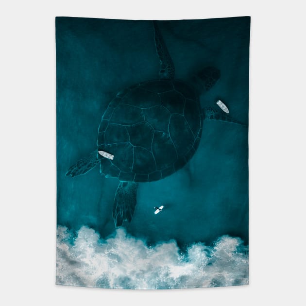 Turtle Tapestry by sidomatic