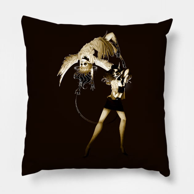 Ink games Pillow by Anvi_Afer