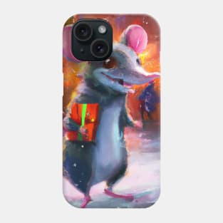 Cute Rat Drawing Phone Case