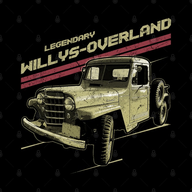 Willys-Overland Truck Jeep car trailcat by alex77alves