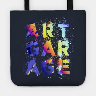 Street Art Garage Splash Graffiti Tote