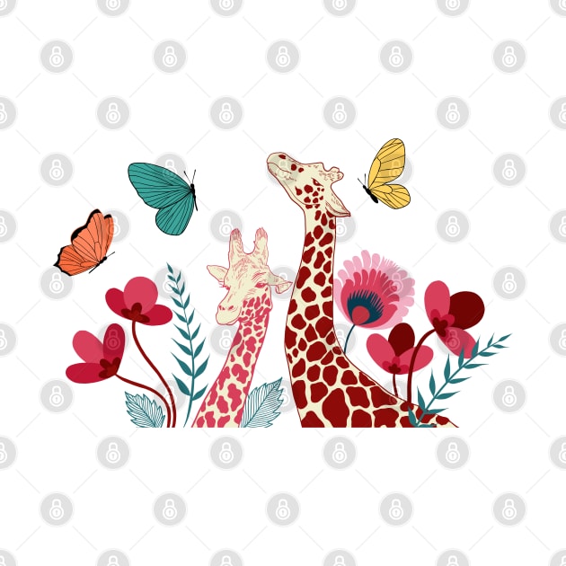 love giraffes by Unalome_Designs