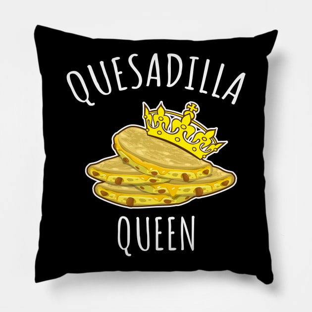 Quesadilla Queen Pillow by LunaMay