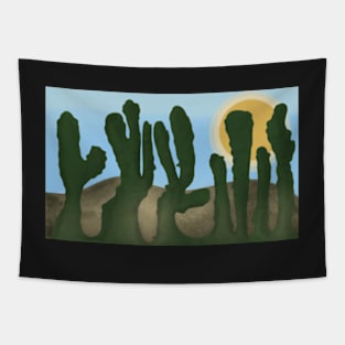 California Desert Scene Tapestry