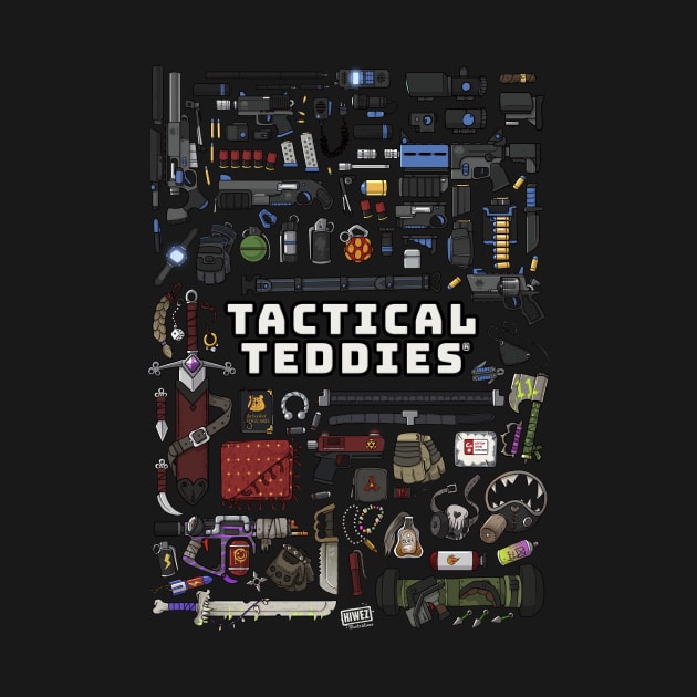 Tactical Teddies ® flat lay by hiwez