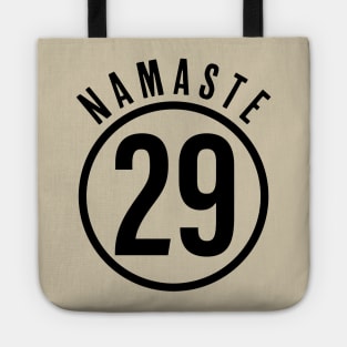 30th Birthday Namaste 29 Funny Milestone Turning Thirty Tote