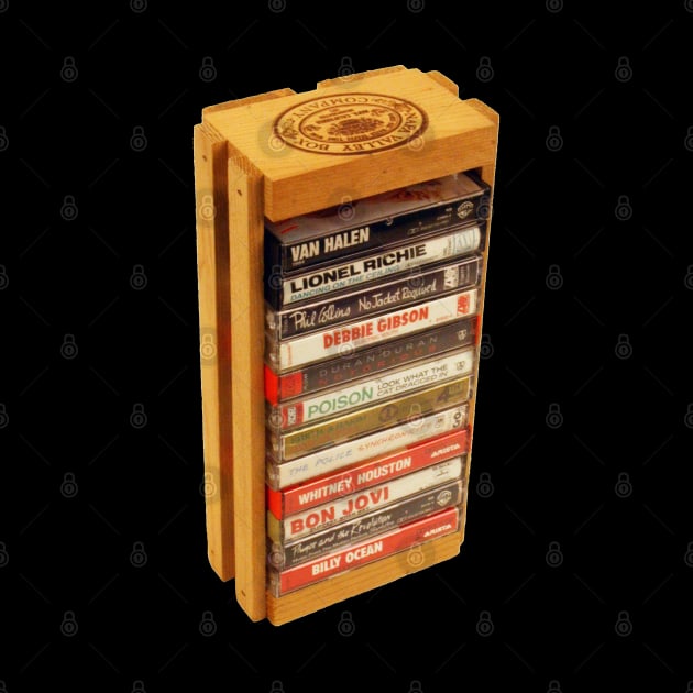 Napa Valley 80s Cassette Tapes: Version 1 by HustlerofCultures